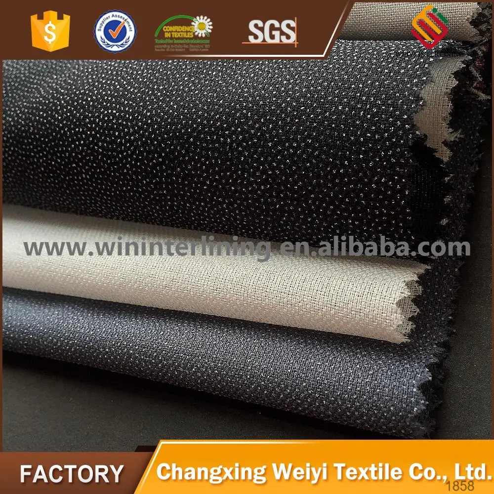 
High quality stitch bond nonwoven fusible interlining for garment accessories 