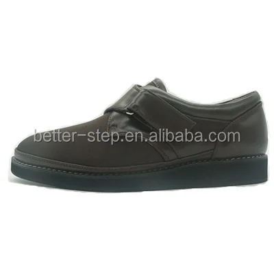 New Type Genuine Leather Hand Made Women Diabetic Footwear,Medical Diabetic Shoes For Bunion Feet