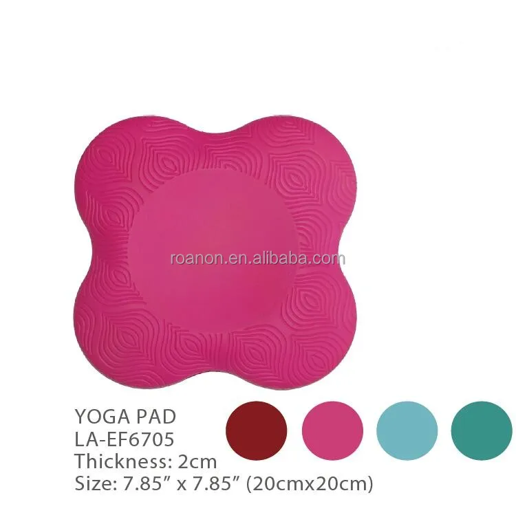 PU Polyurethane Yoga knee pads manufacturer non-tox custom logo