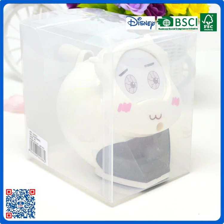 Высокое качество смешно многофункциональный животных форма пластик цвет точилка для карандашей