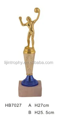 Golden Male Soccer Trophies Wholesale - Plastic Award Recognition for Soccer Players, Coaches