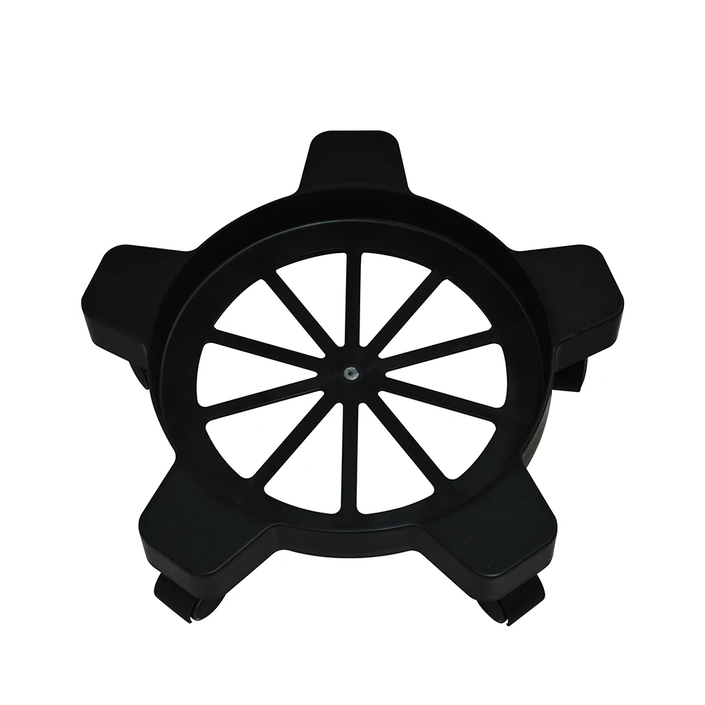 Полезная круглая пластиковая тележка