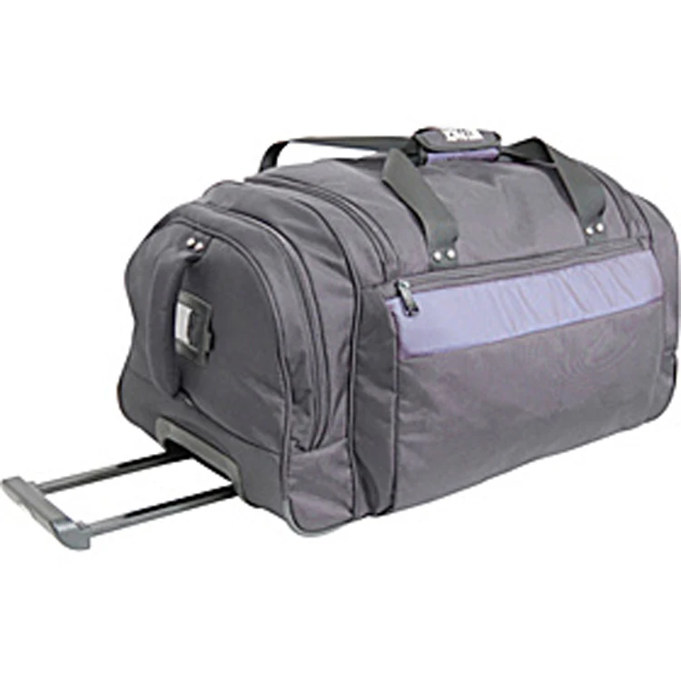 High quality rolling bag backpack travel trolley luggage bag for men women