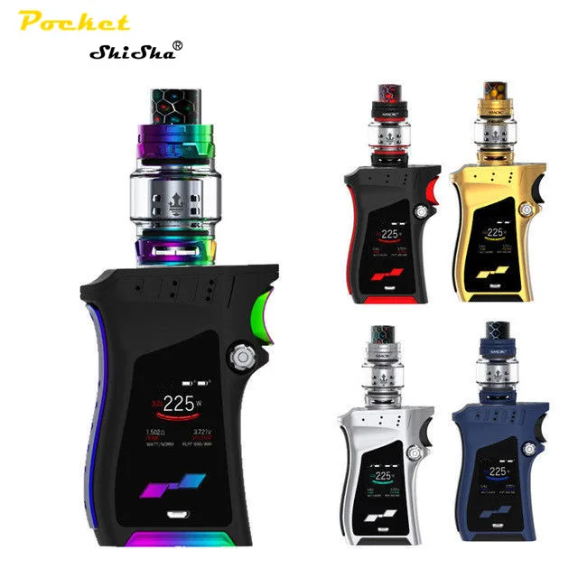 Черный Радужный цветной вейп-мод Mag 225 Вт Радужный мод вейп