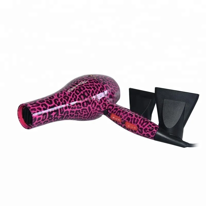 hot selling high tem. DC motor hair dryer with diffuser 95 degree