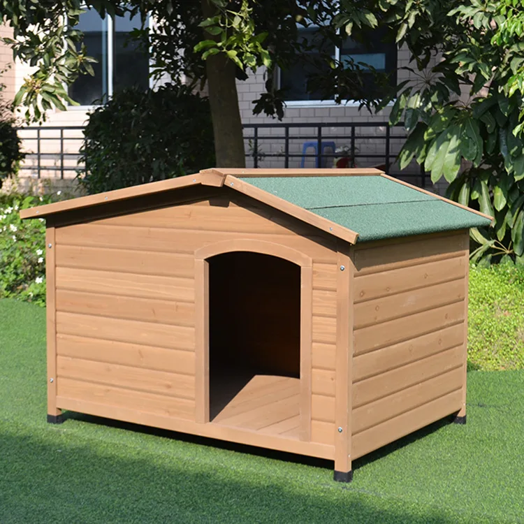 Outdoor solid wood house large kennel