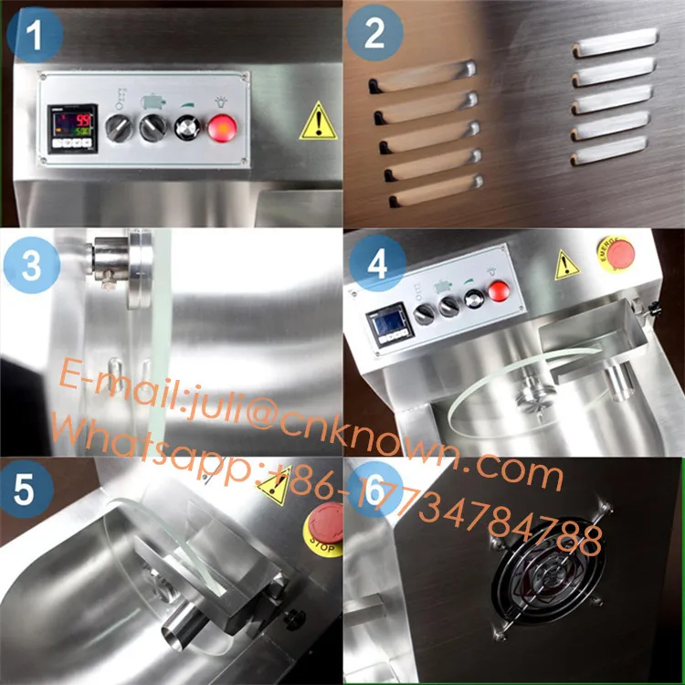 2022 8kg Small capacity for home and commercial use chocolate tempering machine