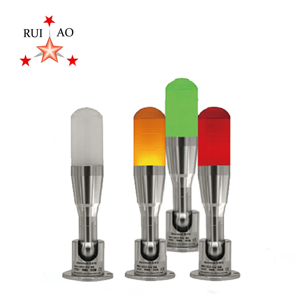 
3 color LED signal tower light machine warning lamp for CNC machine 