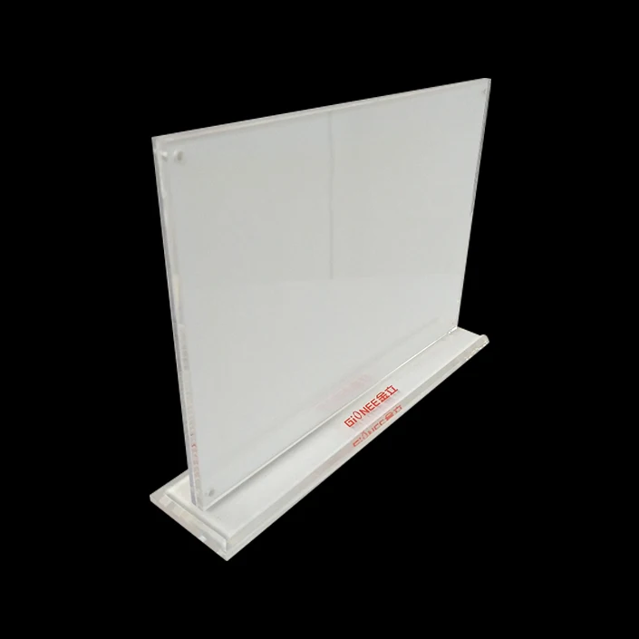 Lincond Led Light Table Menu Stand Power Bank Holder With Acrylic