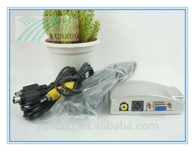 Vga на пр-ов- видео тв-конвертер/адаптер распределительной коробки, vga на пр. сплиттер