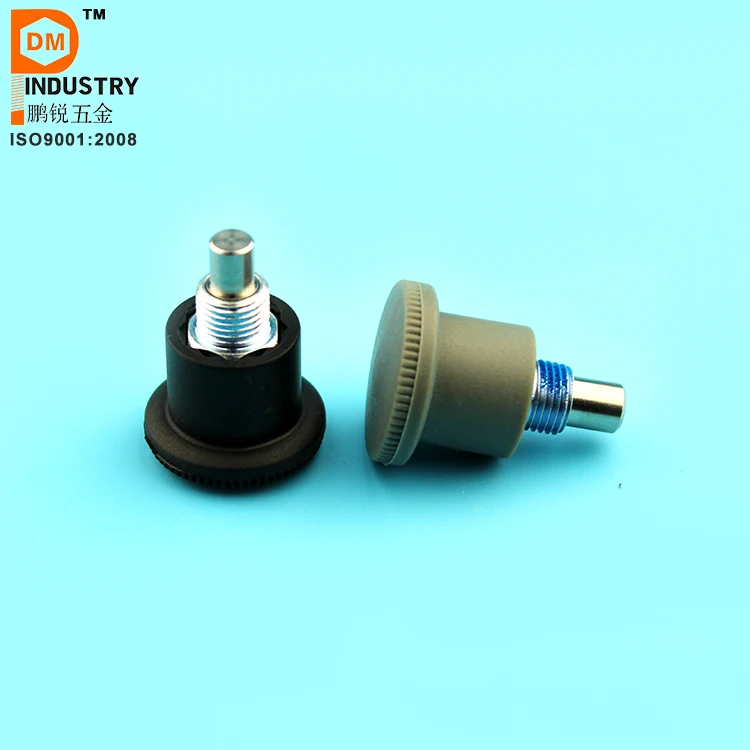 Plastic Knob Mini Indexing Plunger Without Rest Position