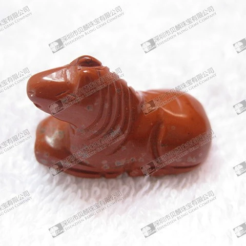 
Natural gem stone horse sculpture 