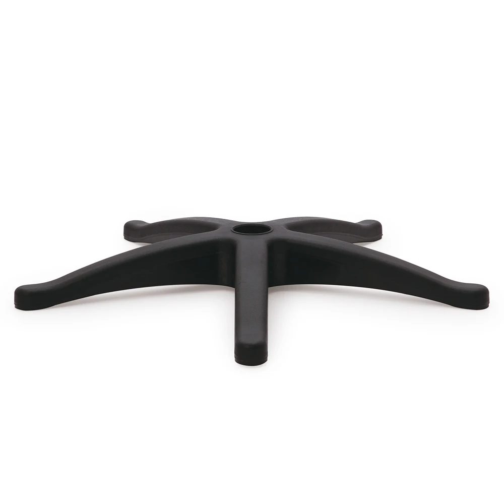 
Swivel plate rocker tilt pneumatic revolving plastic nylon chair base 