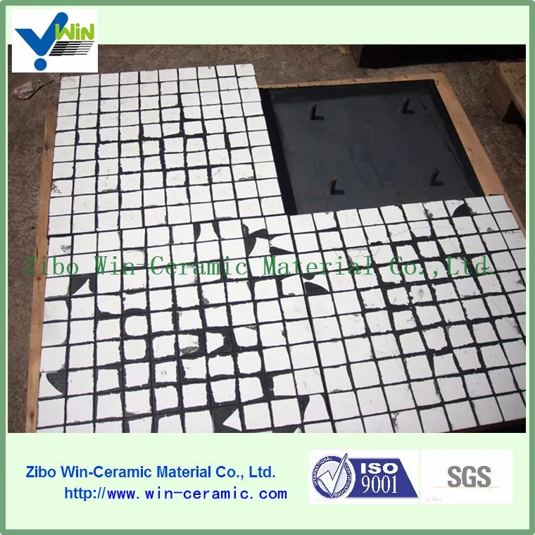 High Alumina Thick Rubber Lining for Hopper/Jester/Bin