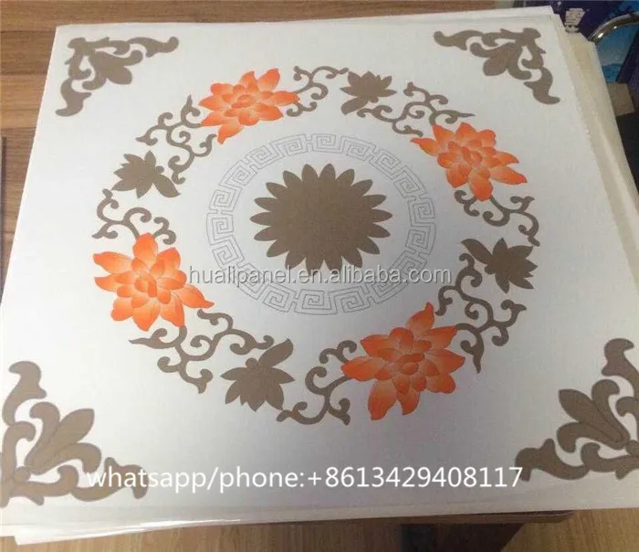 diversity 603*603 pvc suspended square tiles for Pakistan