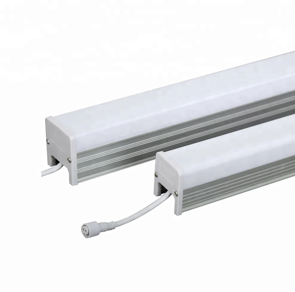 12W DMX rgb color programmable outside building lighting waterproof ip68