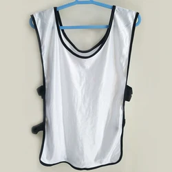 Футбольный тренировочный жилет Футбол Двусторонняя одежда тренировочные жилеты футбольные нагрудники с номером