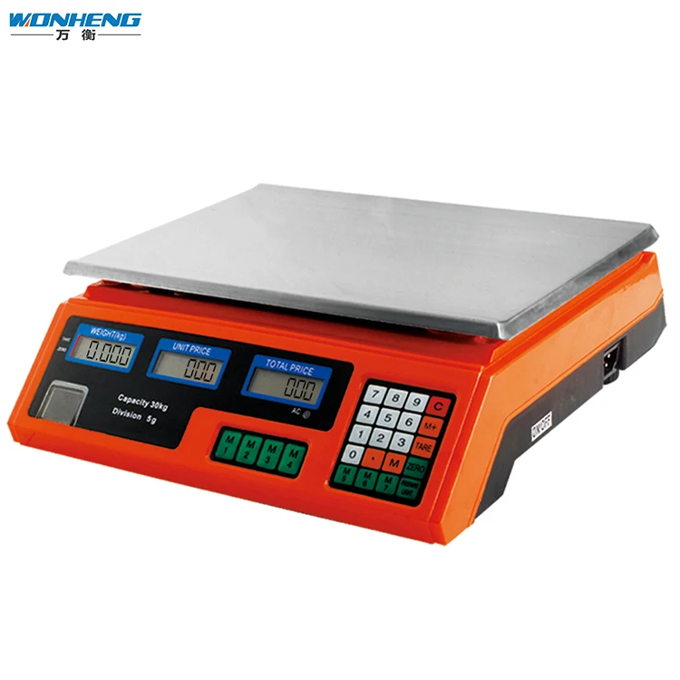 New   Design  30kg/35kg/40kg  Rated  load  Weighing  Digital  Scale/Balance