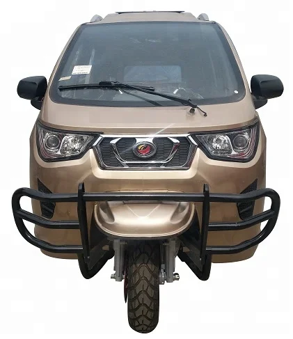 3-Wheel Close Cabin adult Tricycle Motorcycle Passenger