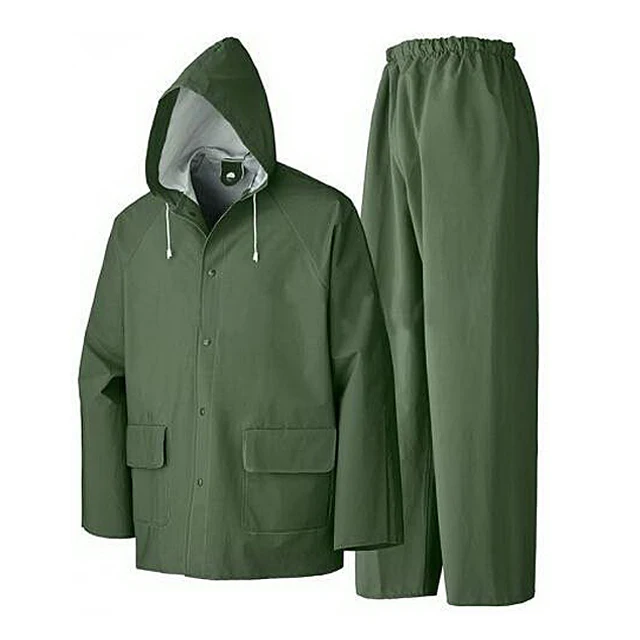 Customized Hooded Rain Wear Waterproof Motorcycle Rain Suit