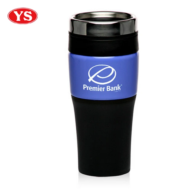 eco friendly 14oz double wall insulated coffee tumbler auto mug