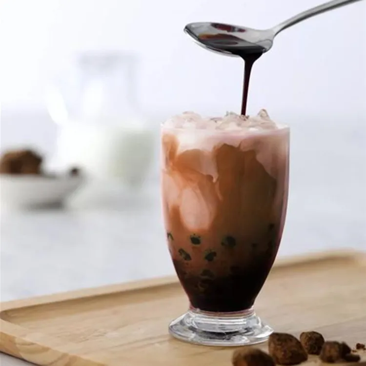 
Black Sugar Syrup for Taiwan Bubble Tea, Brown Sugar Syrup Milk Tea 