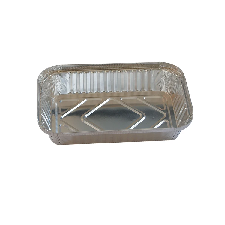 Safe and reliable disposable tin trays alu foil containers aluminum plate