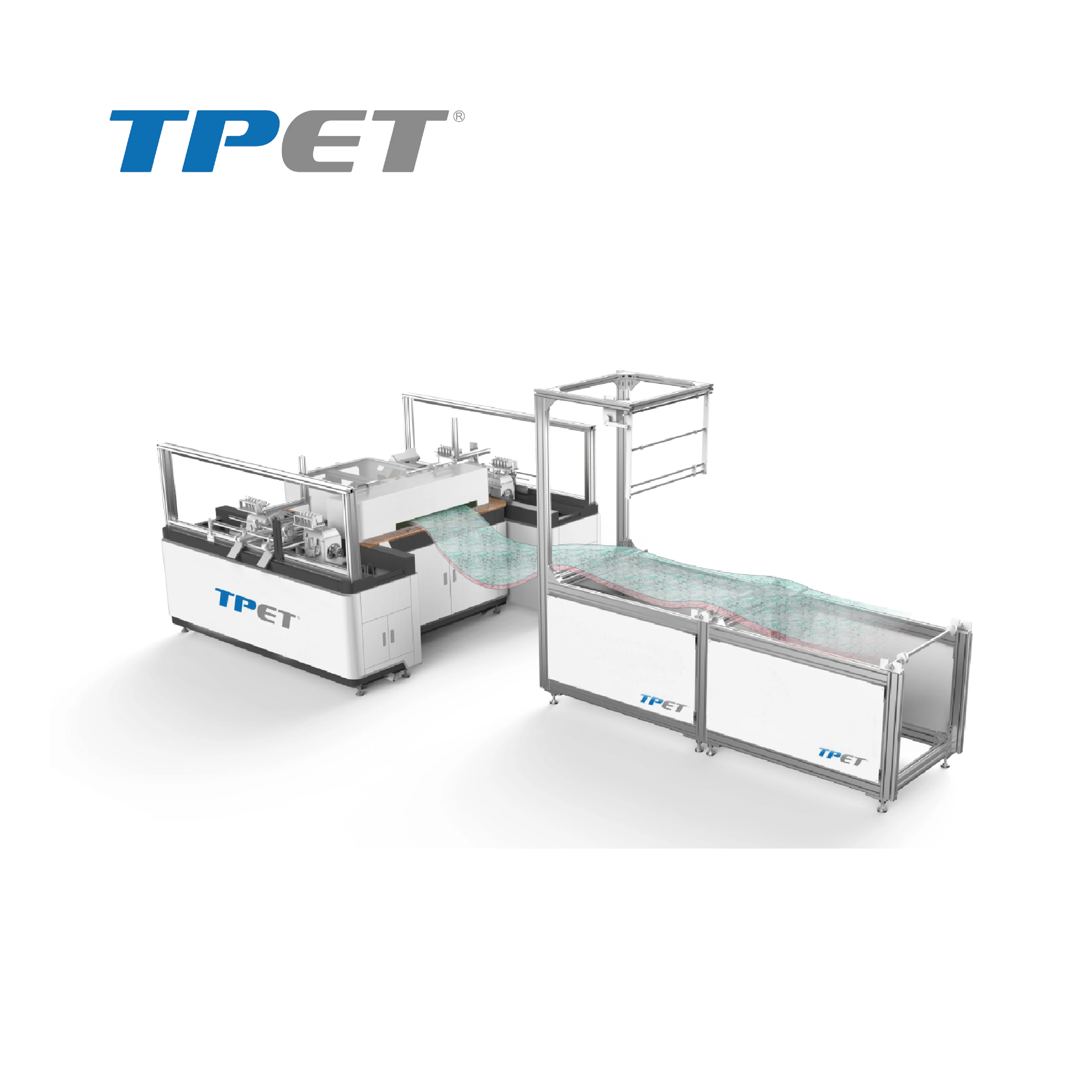 
full automatic 4 side sewing Beach Towel Making Machine microfiber 