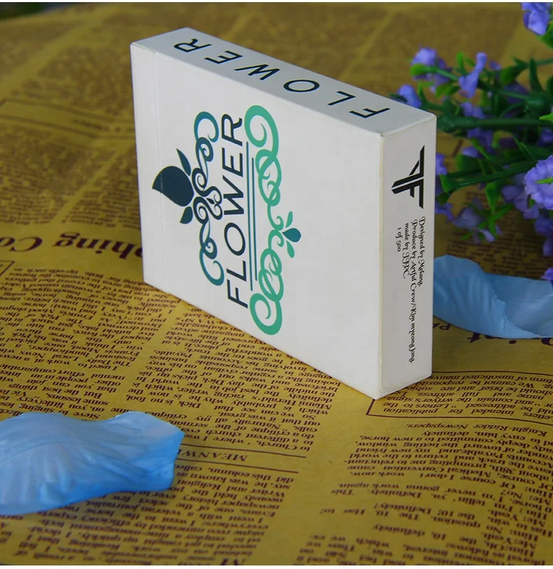 Professional Good Casino Magic Deck Cards Black Core Paper Barcode Playing Cards Printing