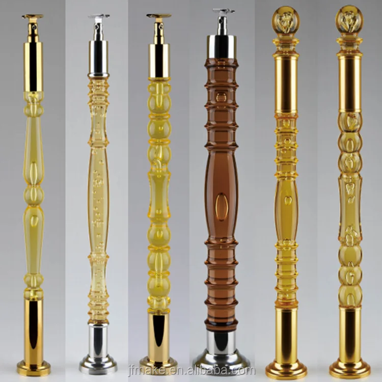 Transparent Plastic Acrylic Handrail Rod