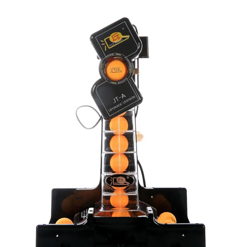 JT-A Table Tennis Robot Machine Automatic Ball Machine Practice Multifunctional Recycle Balls for 40+ 100 Balls