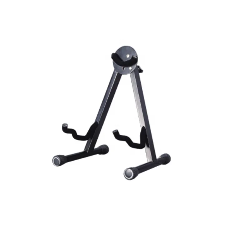 Одиночная Розничная декоративная Черная музыкальная профессиональная портативная электрическая мини-подставка для гитары