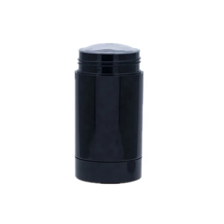 
High quantity30g 50g 65g 75gPP plastic white black empty rotated tube / twist deodorant container / solid sunscreen stick bottle 