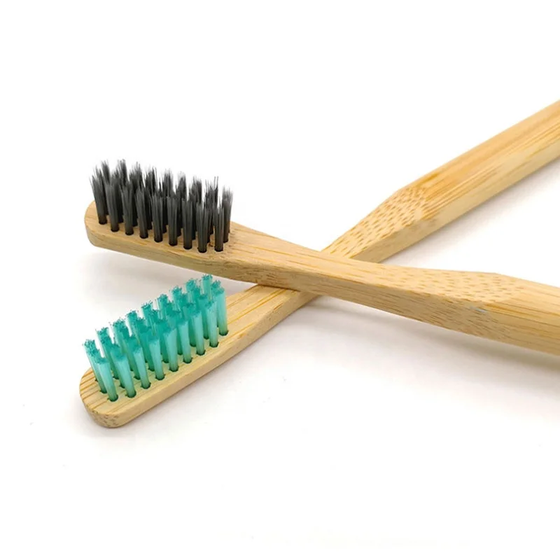 BT9 Bambo Toothbrush BPA Free 100% Biodegradable OEM Manufacturer Private Label Logo Organic Eco Custom Charcoal