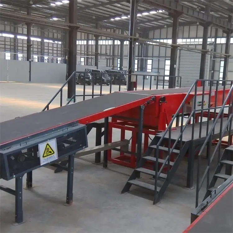 OEM telescopic belt conveyor truck loading conveyor