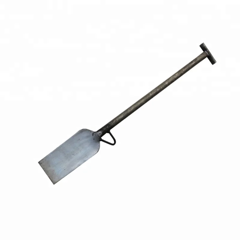 Traditional carton steel hand-forged gardening digging tree spade shovel