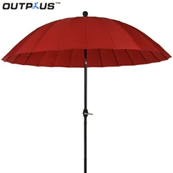 Wholesale popular promotions cheap advertising outdoor garden beach umbrellas with customized Logo