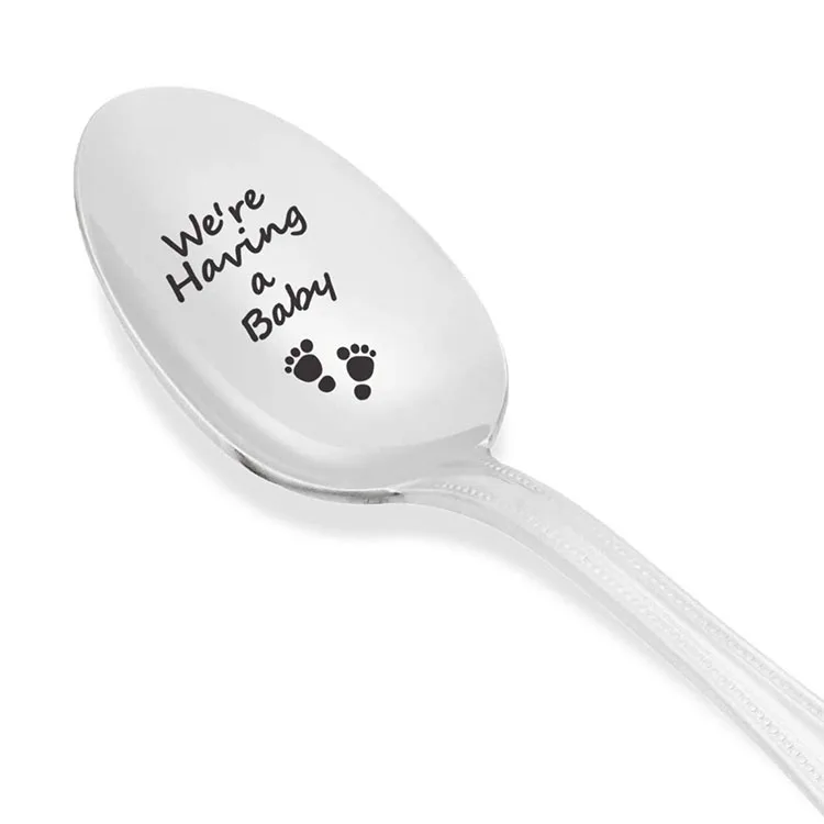 Customized Design Simple Cheap  Stainless Steel Table Spoon