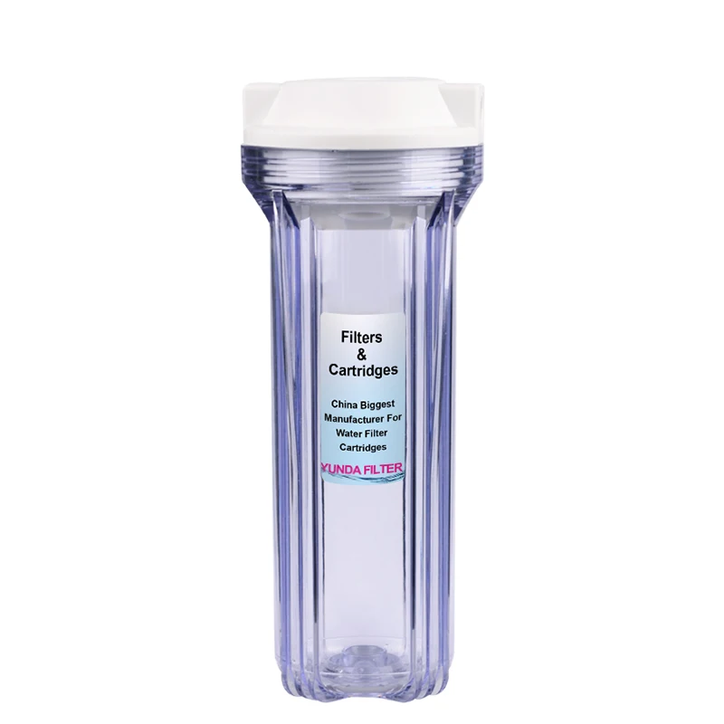 Корпус фильтра для воды длиной 10 дюймов, совместим с бытовыми фильтрами для воды