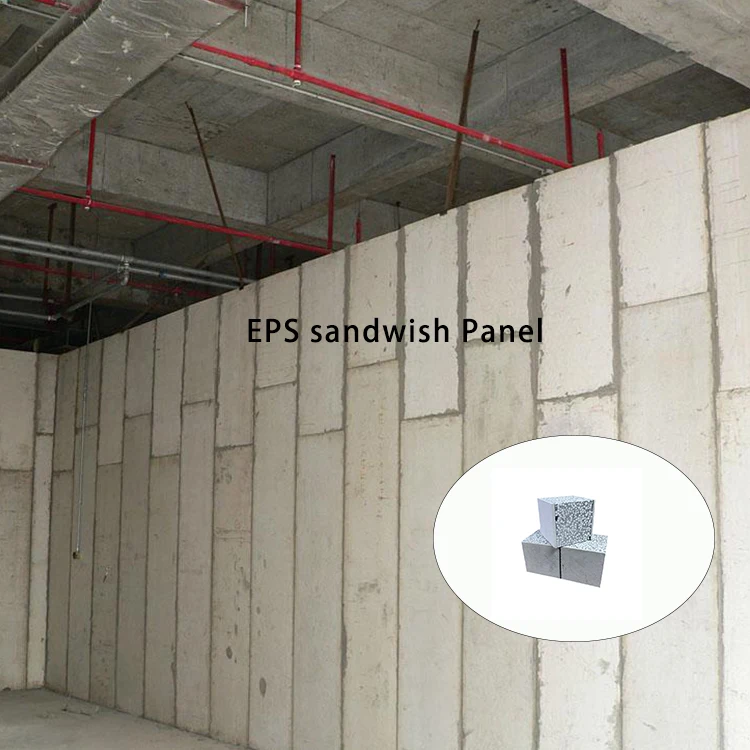 Производитель экологически чистых легких изолированных сборных Eps сэндвич-панелей