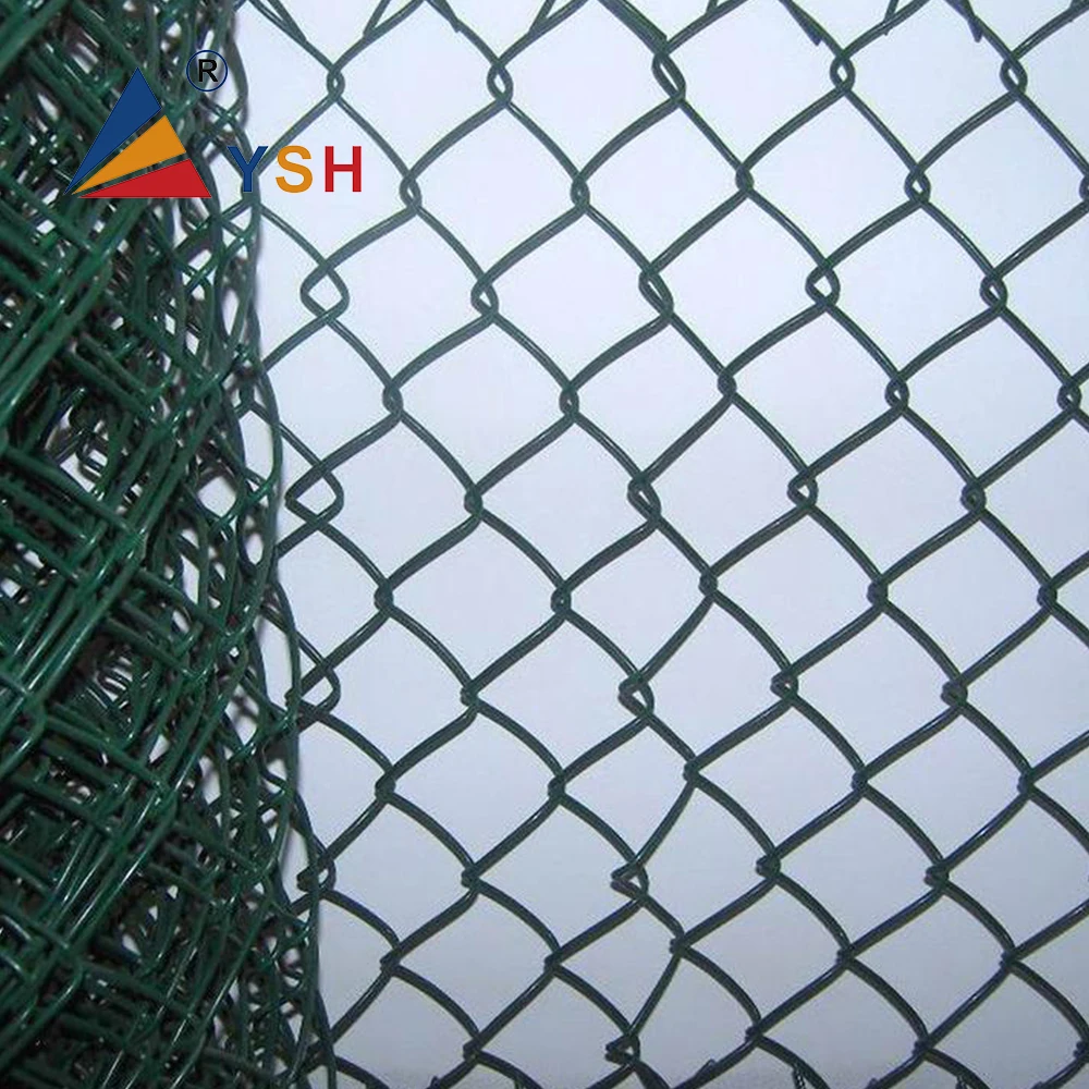 Mesh size 60*60mm proof Tennis court chain link wire mesh fence