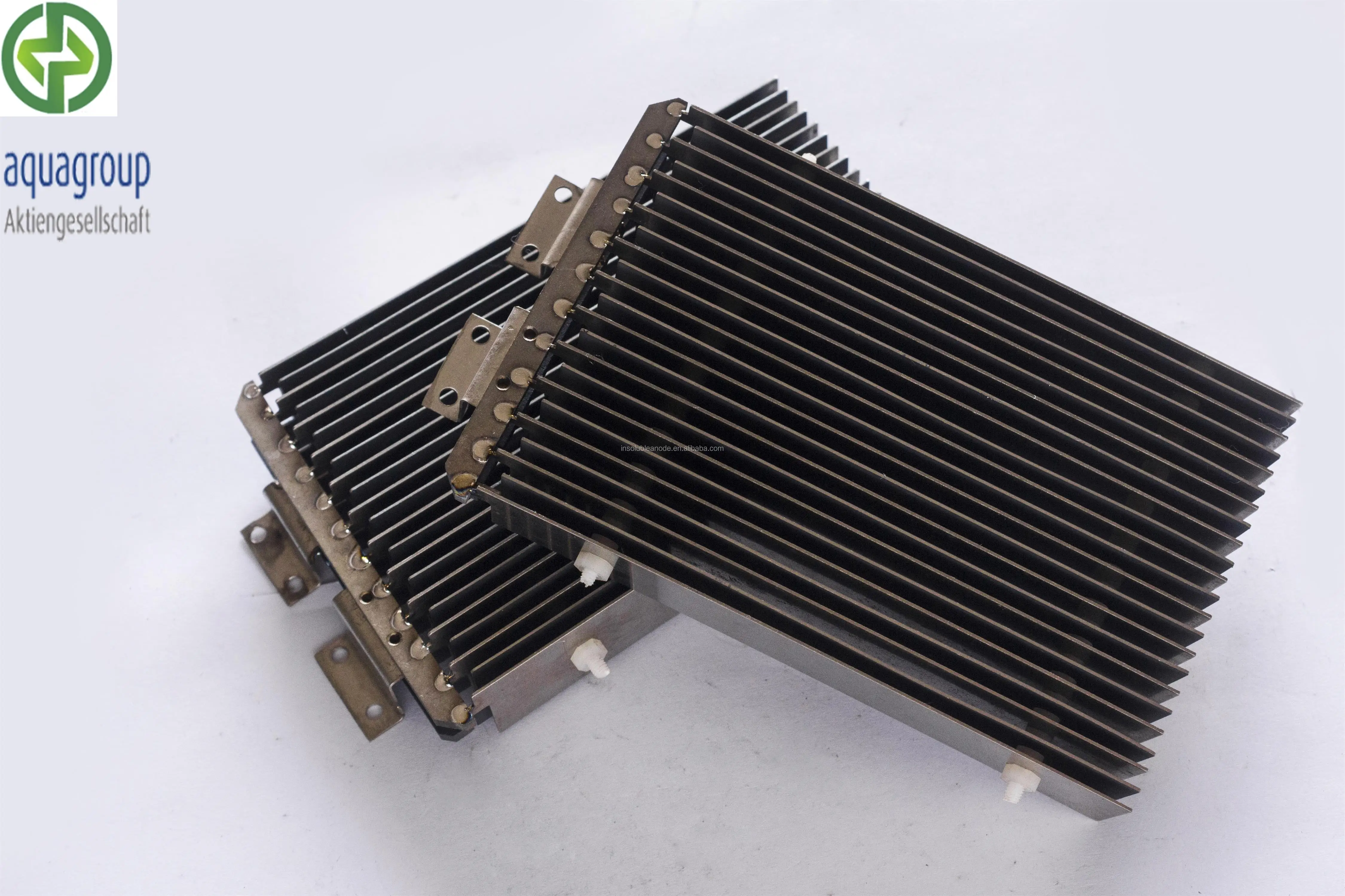 Best quality titanium mmo coated Ruthenium Iridium electrode titanium electroplating aluminium alloy anode make in China