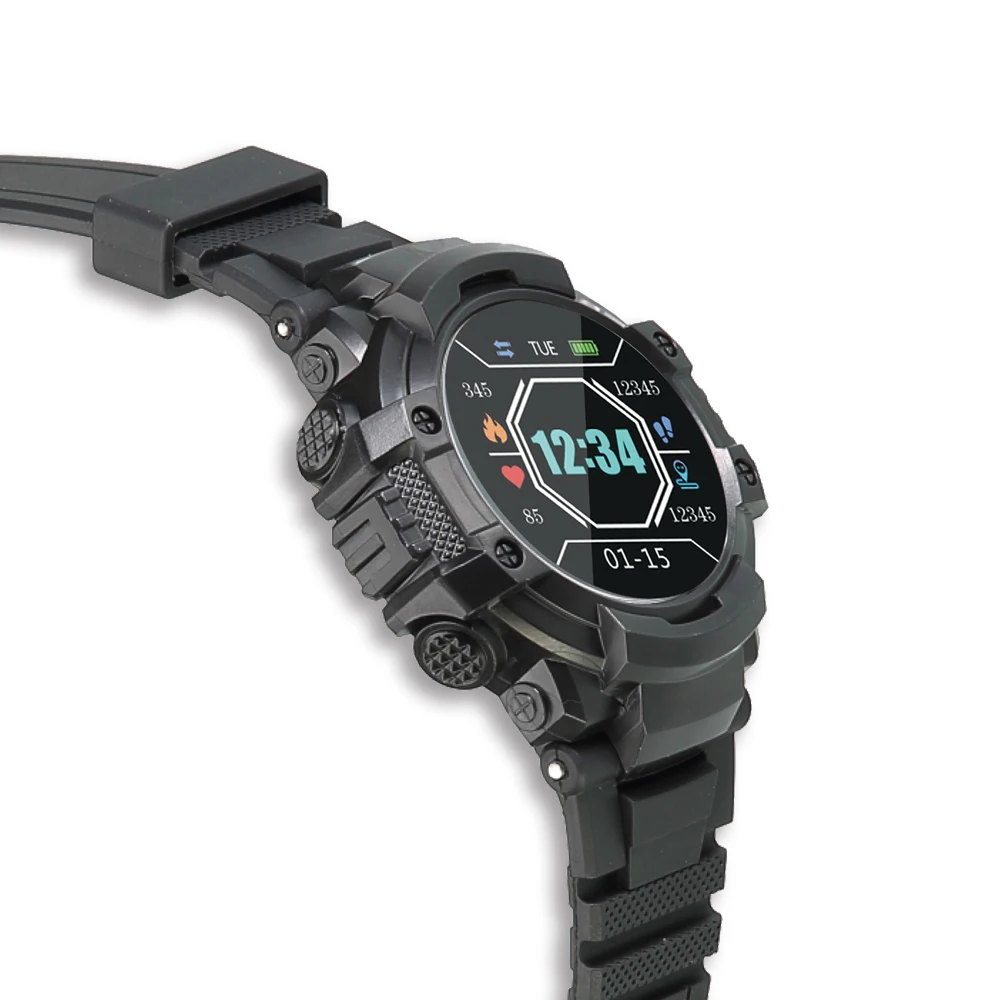 NEW style 1.0 inch large battery capacity ip67 waterproof smart bracelet F9 watch band with heart rate monitor