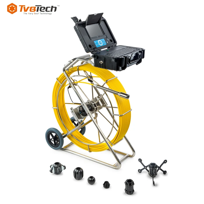 Live Video with Voice Recorder Waterproof 120M Cable CCTV Used Sewer Camera For Sale