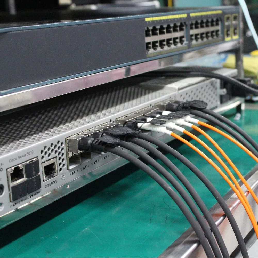 10G SFP+ to SFP+ Direct Attach Cable, SFP+ DAC AOC Cables, HuaWei Arista Juniper HP Compatible SFP-H10GB-CU7M