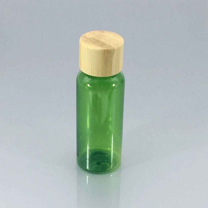 20/410 plastic screw cap bamboo cap 20 mm wooden bottle cap cosmetic packaging