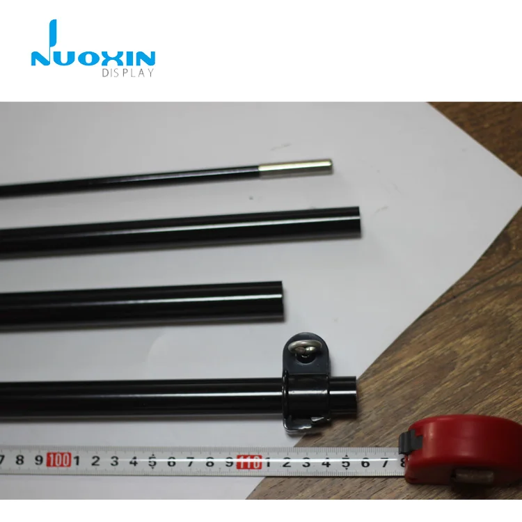 portable mobile telescopic fibreglass mast flagpole