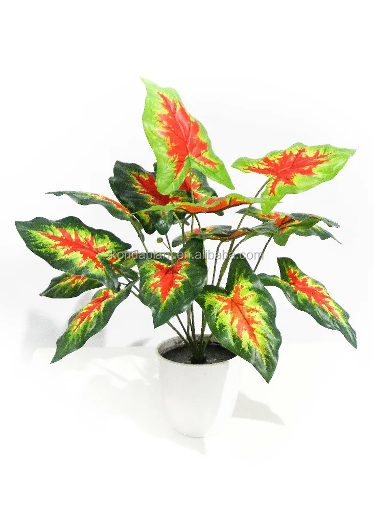 Cheap Home Decor Table Real Like Chinese Bonsai Artificial Fern Leaves