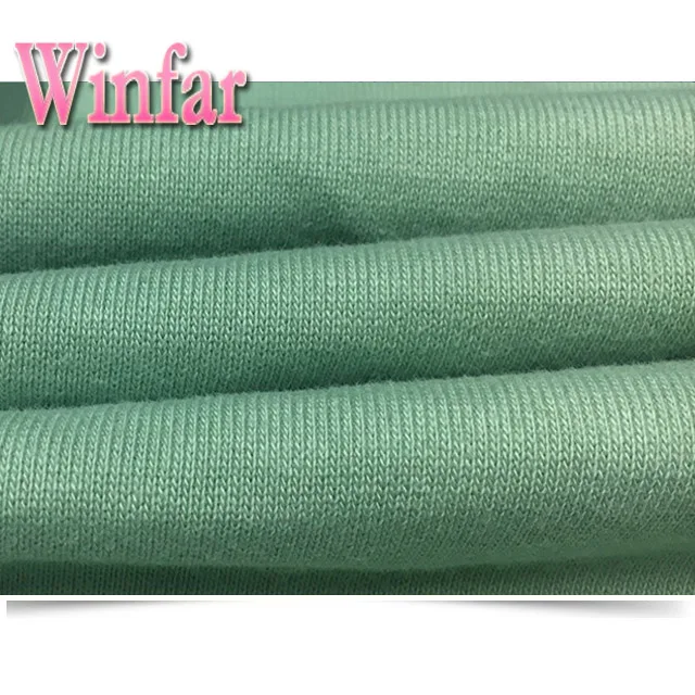 Winfar Textile Soft Touch Polyester Rayon French Terry Fabric For Women Tank Tops