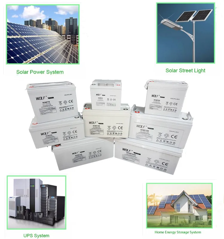 12V 55AH deep cycle rechargeable sealed energy storage  lead acid battery